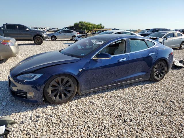 5YJSA1E2XJF283807 - 2018 TESLA MODEL S 蓝色 照片 1