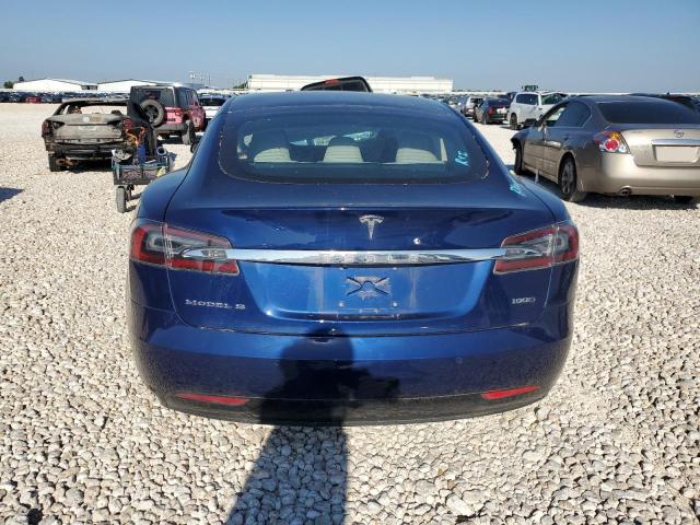 5YJSA1E2XJF283807 - 2018 TESLA MODEL S BLUE photo 6