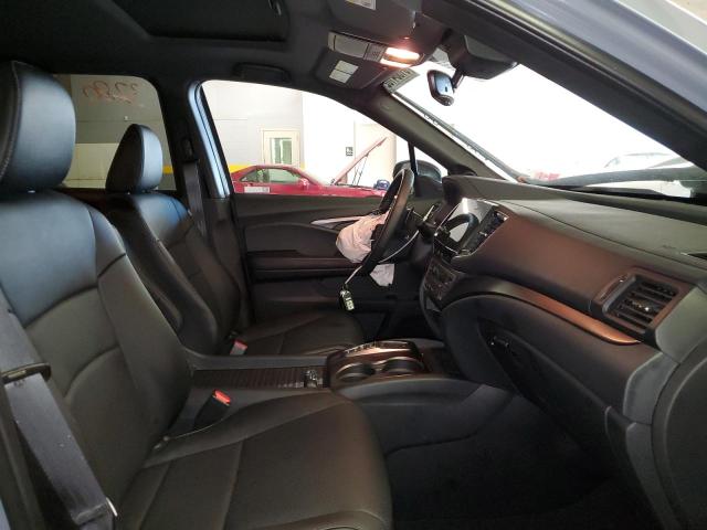 5FNYF7H54NB000537 - 2022 HONDA PASSPORT EXL GRAY photo 5