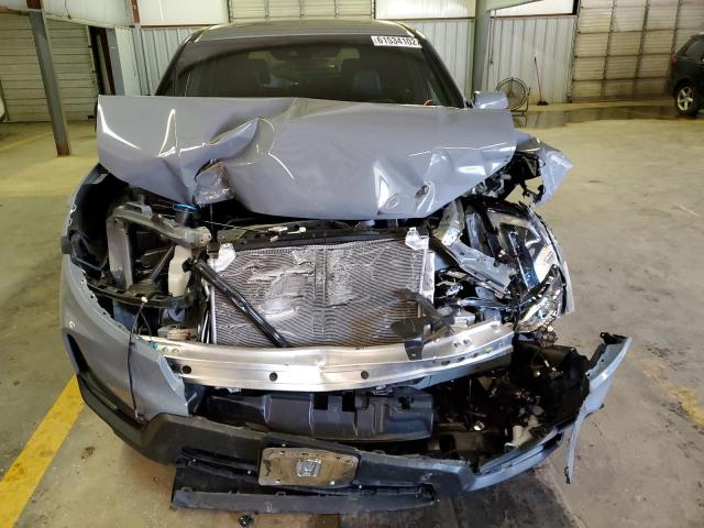 5FNYF7H54NB000537 - 2022 HONDA PASSPORT EXL GRAY photo 9