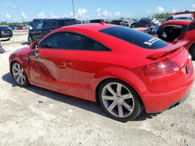 TRUAF38J281013278 - 2008 AUDI TT 2.0T RED photo 2