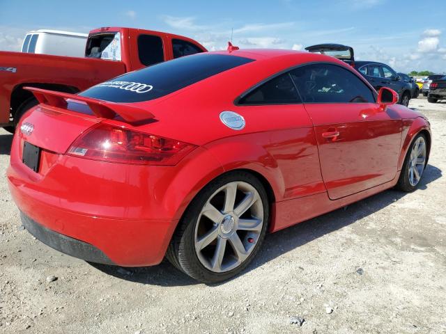 TRUAF38J281013278 - 2008 AUDI TT 2.0T RED photo 3