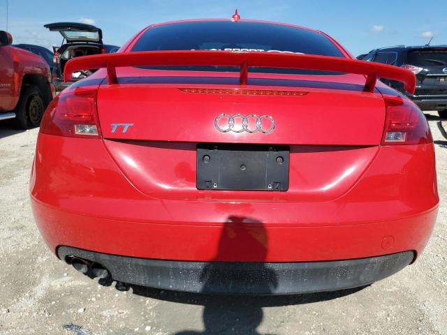 TRUAF38J281013278 - 2008 AUDI TT 2.0T RED photo 6