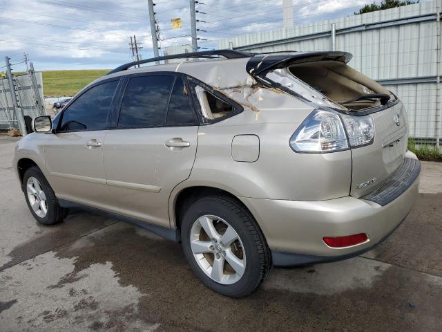 2T2HK31U27C001730 - 2007 LEXUS RX 350 GOLD photo 2