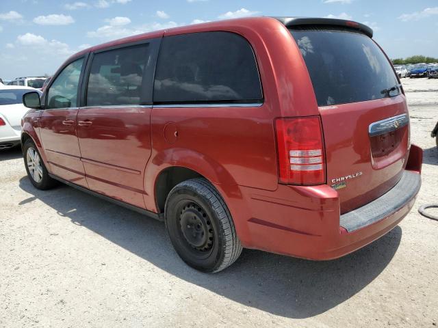 2A4RR4DE0AR167731 - 2010 CHRYSLER TOWN & COU LX RED photo 2