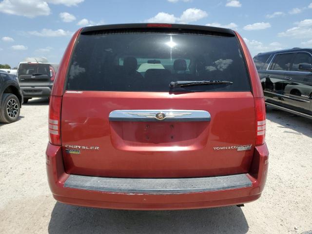 2A4RR4DE0AR167731 - 2010 CHRYSLER TOWN & COU LX RED photo 6