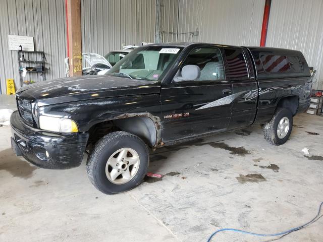 3B7HF13Z11M553515 - 2001 DODGE RAM 1500 BLACK photo 1