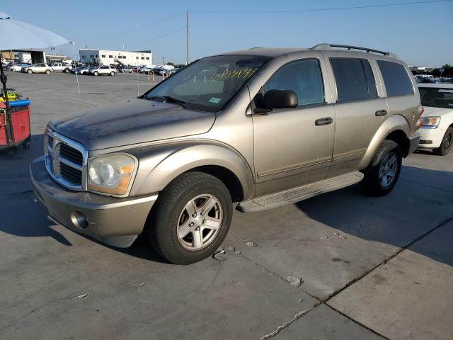 1D4HD48N84F196726 - 2004 DODGE DURANGO SLT TAN photo 1