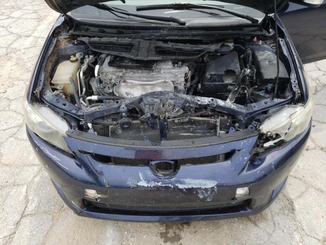 JTKJF5C71C3044710 - 2012 TOYOTA SCION TC 蓝色 照片 11