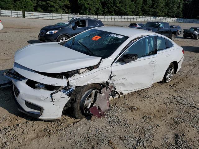 1G1ZB5ST4HF162270 - 2017 CHEVROLET MALIBU 4D LS WHITE photo 1