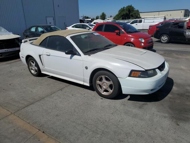 1FAFP44694F210987 - 2004 FORD MUSTANG WHITE photo 4