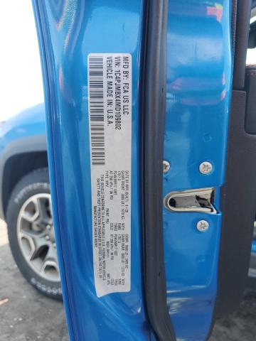 1C4PJMBX4MD109802 - 2021 JEEP CHEROKEE TRAILHAWK 蓝色 照片 14