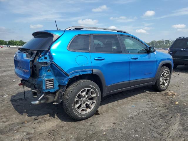 1C4PJMBX4MD109802 - 2021 JEEP CHEROKEE TRAILHAWK 蓝色 照片 3