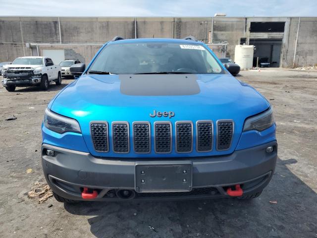 1C4PJMBX4MD109802 - 2021 JEEP CHEROKEE TRAILHAWK BLUE photo 5