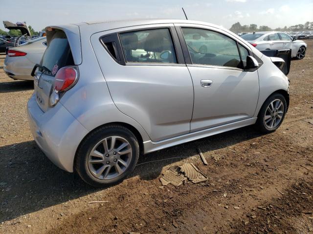 KL8CK6S07FC726011 - 2015 CHEVROLET SPARK EV 1LT SILVER photo 3