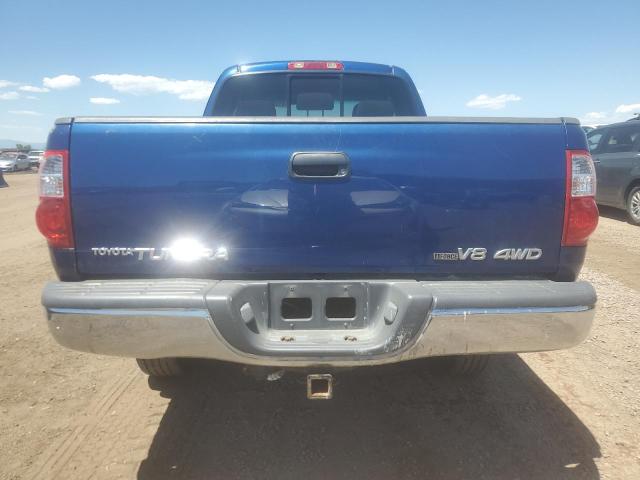 5TBBT44175S469352 - 2005 TOYOTA TUNDRA ACCESS CAB SR5 BLUE photo 6