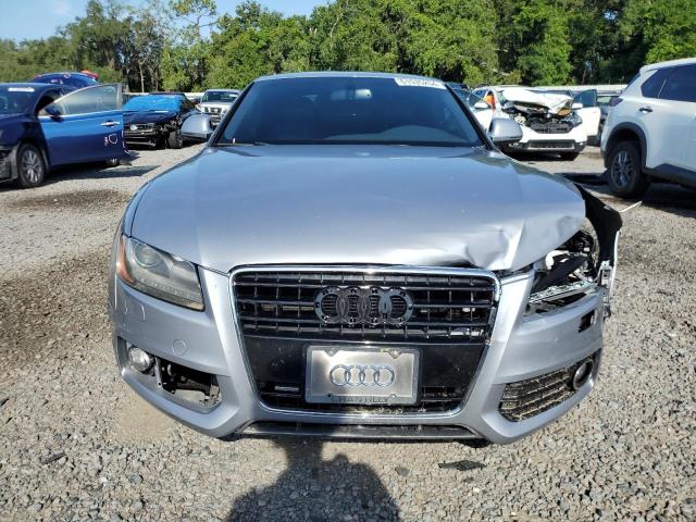 WAUDK78T89A010444 - 2009 AUDI A5 QUATTRO SILVER photo 5