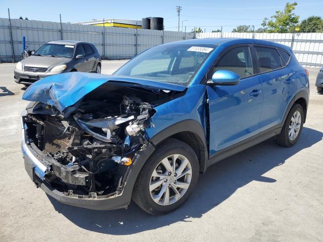 KM8J23A41KU002963 - 2019 HYUNDAI TUCSON SE BLUE photo 1