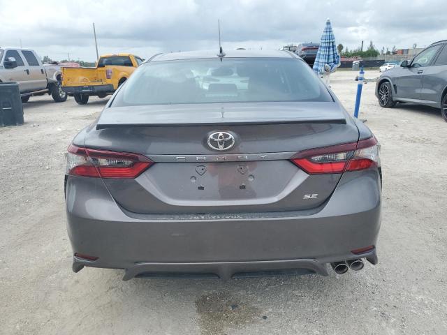 4T1T11AK4PU774086 - 2023 TOYOTA CAMRY SE NIGHT SHADE GRAY photo 6