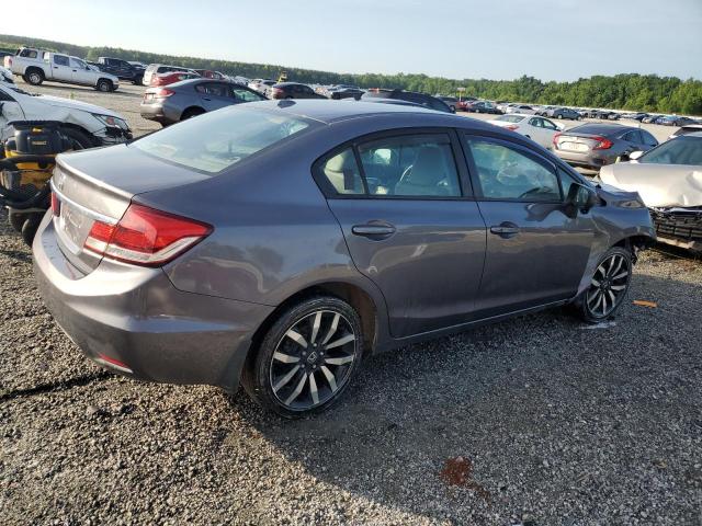 19XFB2F95EE068167 - 2014 HONDA CIVIC EXL GRAY photo 3