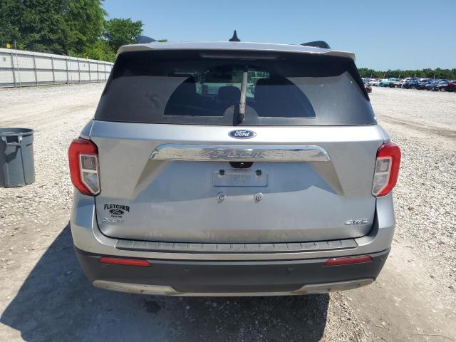 1FMSK8DH5NGB03927 - 2022 FORD EXPLORER XLT 银色 照片 6