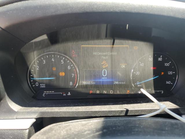 1FMSK8DH5NGB03927 - 2022 FORD EXPLORER XLT 银色 照片 9