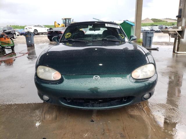 JM1NB3538Y0141723 - 2000 MAZDA MX-5 MIATA BASE GREEN photo 5