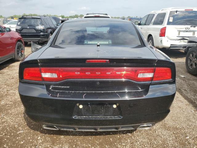 2B3CL1CG5BH600256 - 2011 DODGE CHARGER POLICE BLACK photo 6