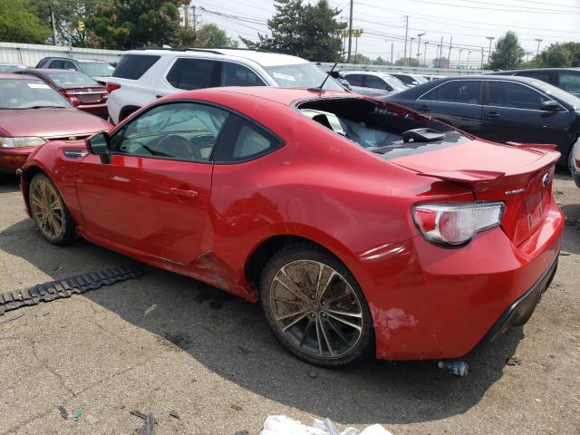 JF1ZCAC19D1612177 - 2013 SUBARU BRZ 2.0 LIMITED RED photo 2