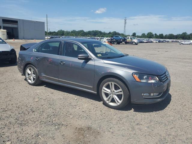 1VWCT7A35EC062213 - 2014 VOLKSWAGEN PASSAT SEL Gris foto 4