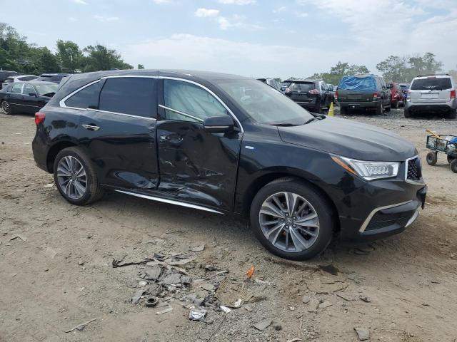 5FRYD7H51HB001699 - 2017 ACURA MDX SPORT HYBRID TECHNOLOGY BLACK photo 4