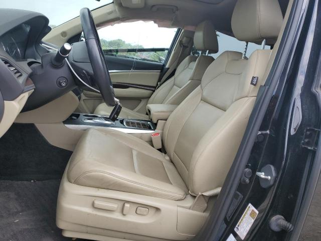 5FRYD7H51HB001699 - 2017 ACURA MDX SPORT HYBRID TECHNOLOGY BLACK photo 7