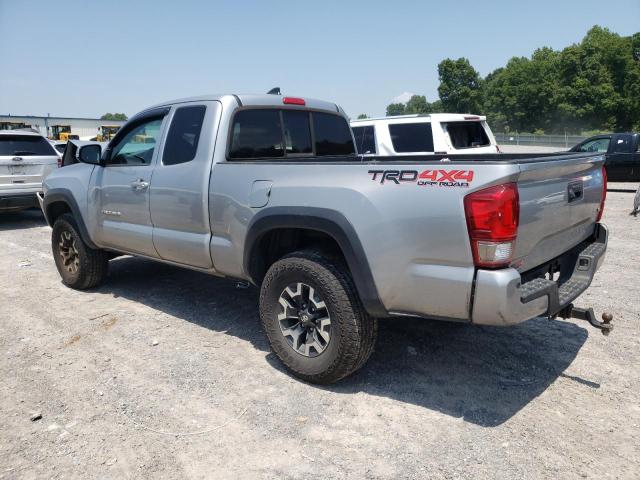 5TFSZ5AN6HX082633 - 2017 TOYOTA TACOMA ACCESS CAB ვერცხლისფერი ფოტო 2