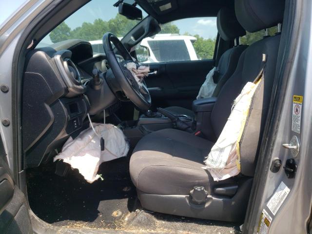 5TFSZ5AN6HX082633 - 2017 TOYOTA TACOMA ACCESS CAB ვერცხლისფერი ფოტო 7