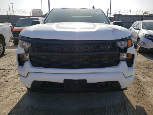 1GCPABEK0NZ646210 - 2022 CHEVROLET SILVERADO C1500 CUSTOM WHITE photo 5