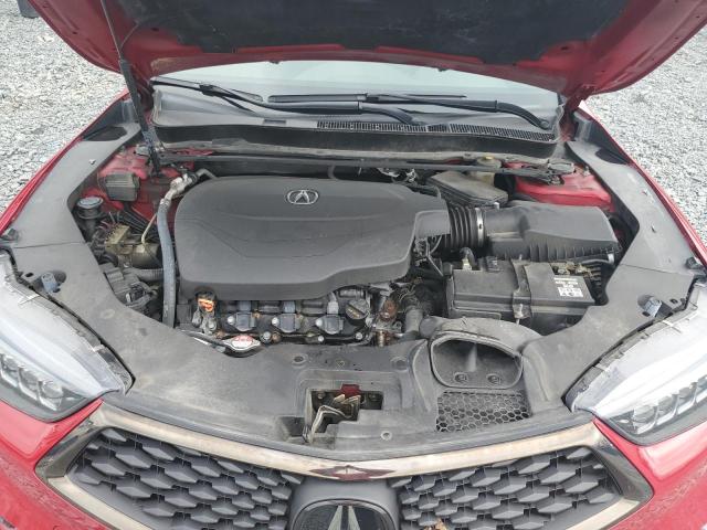 19UUB3F87JA800415 - 2018 ACURA TLX ELITE RED photo 11