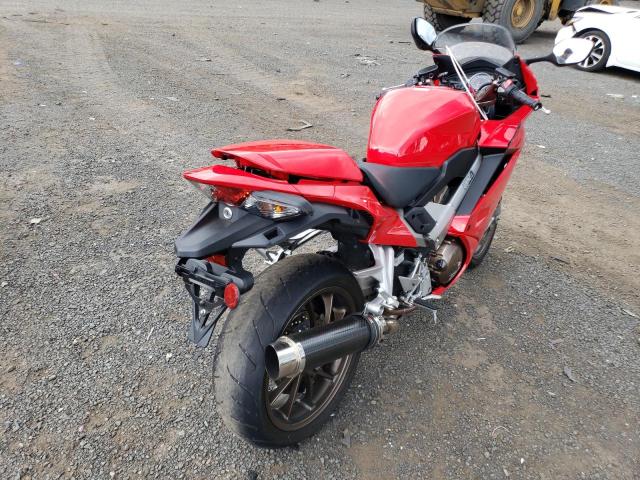 JH2RC7916EK000462 - 2014 HONDA VFR800 F RED photo 4