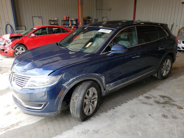 2LMPJ8KR9HBL40540 - 2017 LINCOLN MKX SELECT BLUE photo 1