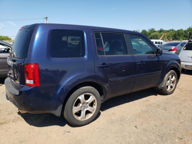 5FNYF4H43DB003336 - 2013 HONDA PILOT EX BLUE photo 3