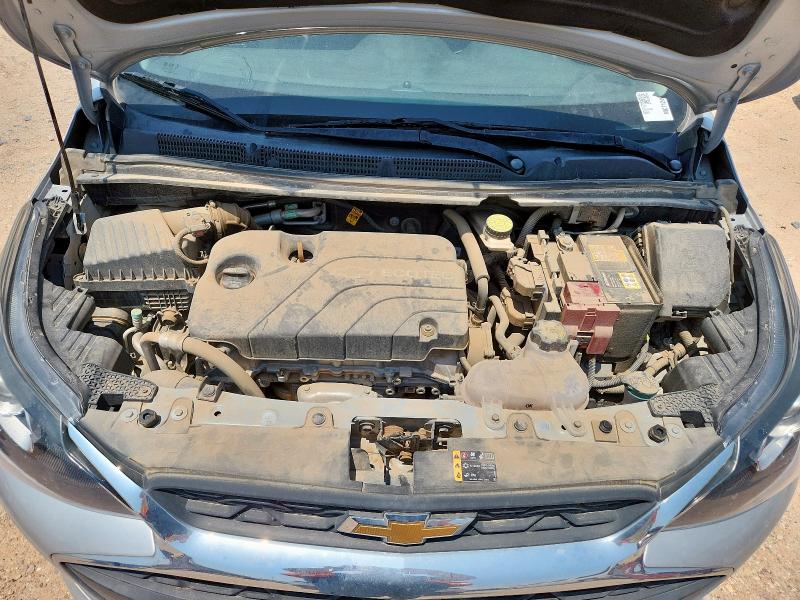 KL8CD6SA3MC712462 - 2021 CHEVROLET SPARK 1LT ვერცხლისფერი ფოტო 12