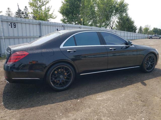 WDDUG8FB8FA120822 - 2015 MERCEDES-BENZ S 550 4MATIC BLACK photo 3