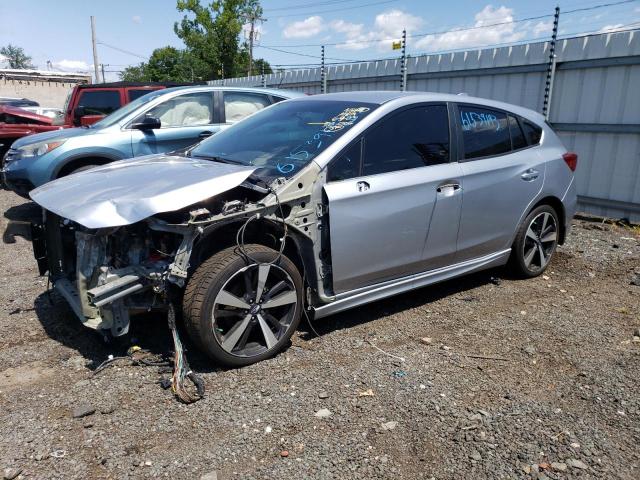 4S3GTAJ68K3707525 - 2019 SUBARU IMPREZA SPORT SILVER photo 1