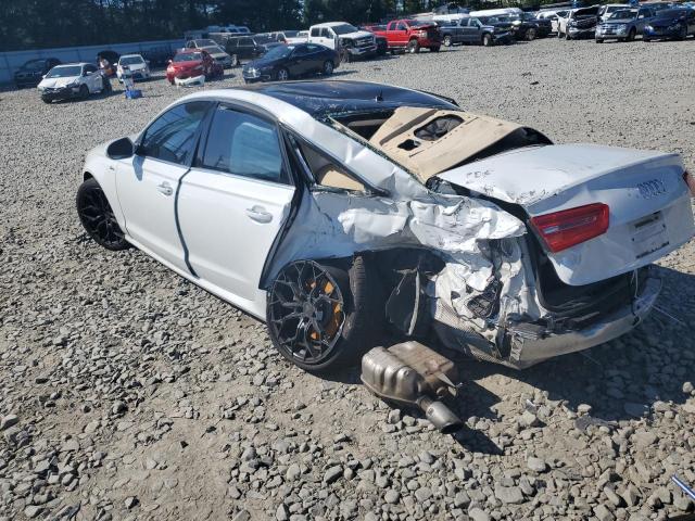 WAUHGAFC5EN101418 - 2014 AUDI A6 PRESTIGE თეთრი ფოტო 2