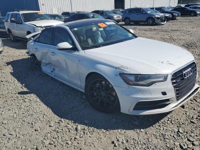 WAUHGAFC5EN101418 - 2014 AUDI A6 PRESTIGE თეთრი ფოტო 4