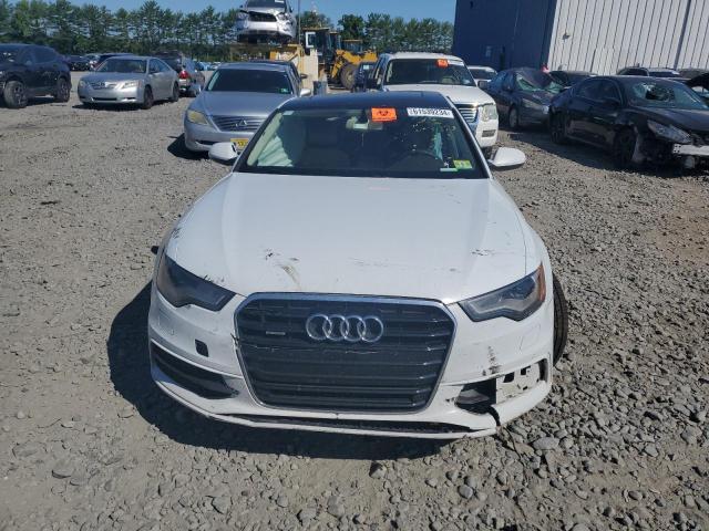 WAUHGAFC5EN101418 - 2014 AUDI A6 PRESTIGE თეთრი ფოტო 5