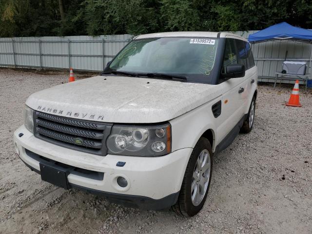 SALSK25498A164369 - 2008 LAND ROVER RANGE ROVE HSE WHITE photo 2