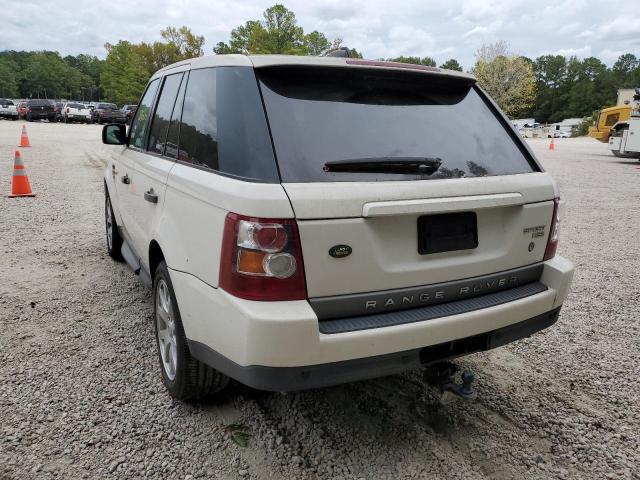 SALSK25498A164369 - 2008 LAND ROVER RANGE ROVE HSE WHITE photo 3