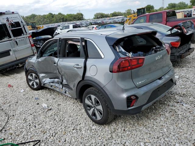 KNDCB3LC0N5513015 - 2022 KIA NIRO LX GRAY photo 2