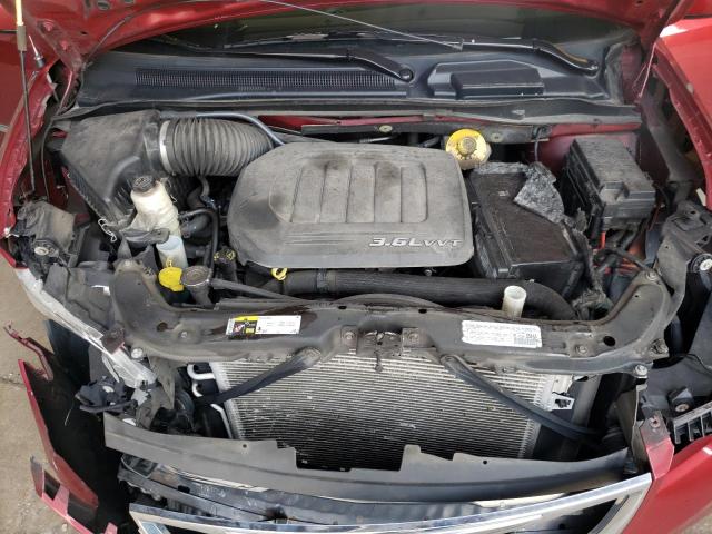 2C4RC1BGXER236344 - 2014 CHRYSLER TOWN & COU TOURING წითელი ფოტო 12