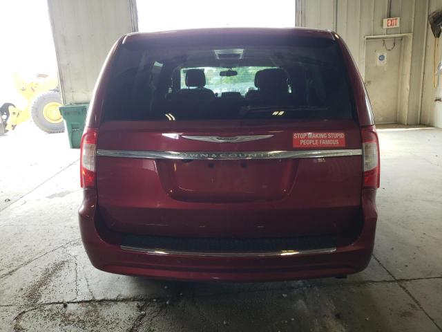 2C4RC1BGXER236344 - 2014 CHRYSLER TOWN & COU TOURING წითელი ფოტო 6